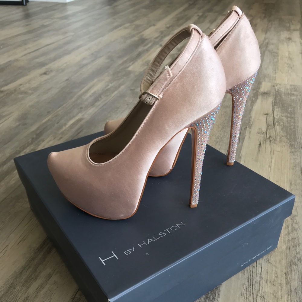 H by Halston heels